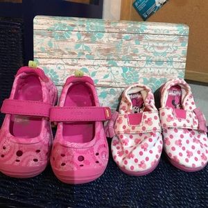 Pink shoe Bundle size 4
